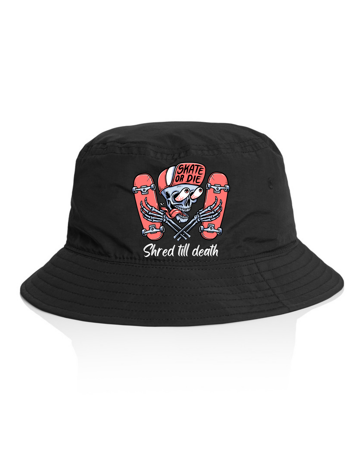 Shred Till Death Bucket Hat